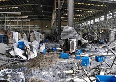 又是在江苏?昆山一工厂突发燃爆事故!金属燃爆用什么灭火?
